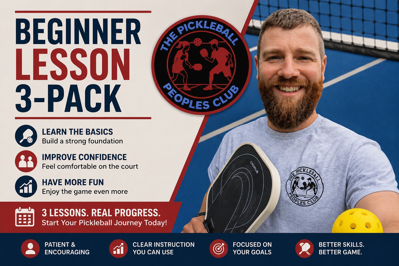 Beginner Lesson 3 Pack - group discount eligible!