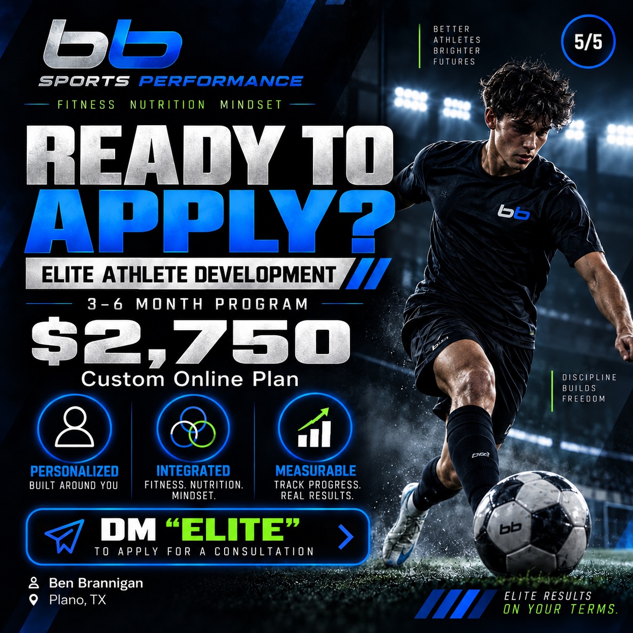 Elite Athlete Development 3month Program